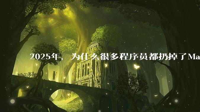 2025年，为什么很多程序员都扔掉了Mac和Linux，开始拥抱Win11了？